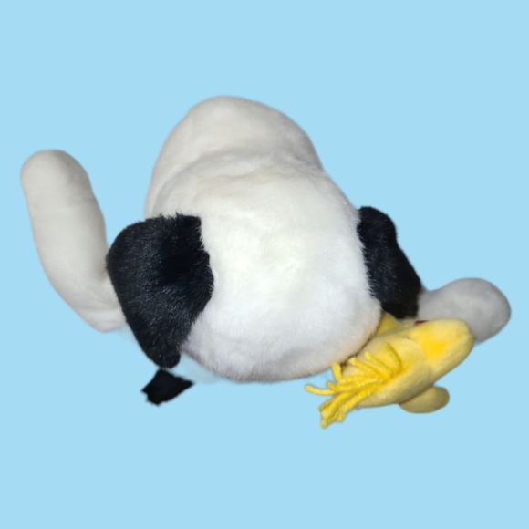 VINTAGE SANTAS BEST PEANUTS SNOOPY AND WOODSTOCK 1997 ANIMATED PLUSH 17IN - Picture 7 of 14